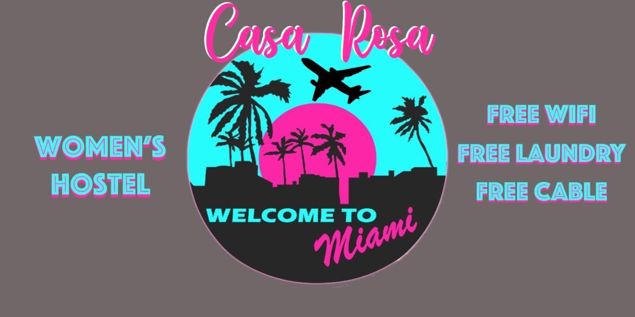 Casa Rosa All Women'S Hostel 迈阿密 外观 照片